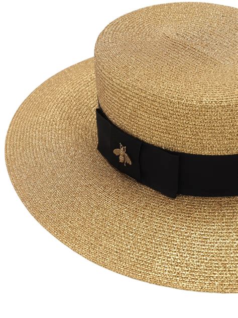 gucci straw hat dupe|gucci inspired straw hat.